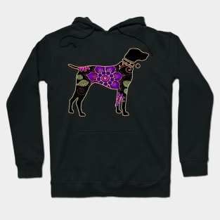 Floral Retriever Hoodie